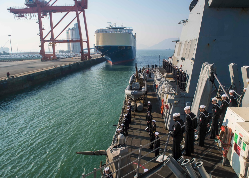 USS Barry Conducts Routine Patrol