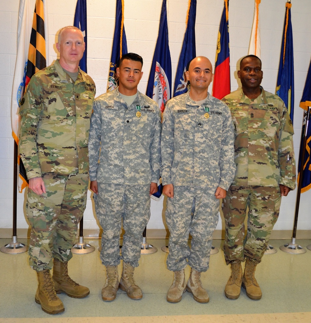 The 311th ESC conducts BWC at Camp Parks