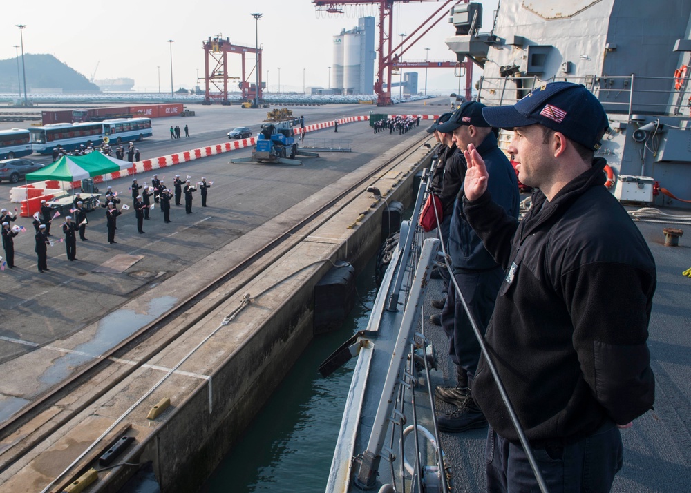 USS Barry Conducts Routine Operations