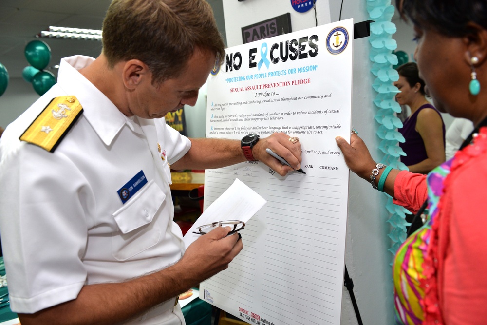 Navy Region Singapore kicks off Sexual Assault Awareness and Prevention Month