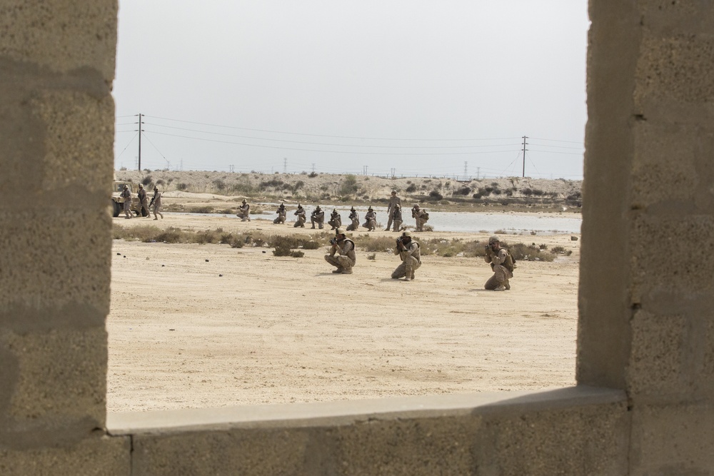 SPMAGTF-CR-CC Marines train with Royal Saudi Naval Forces Marines