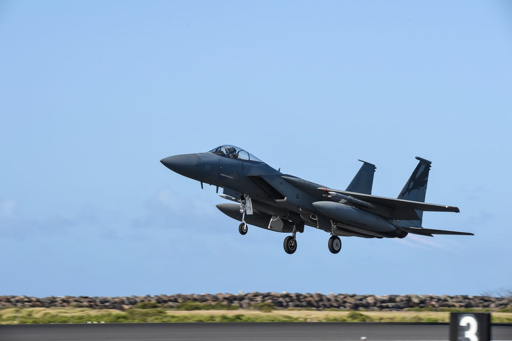 144th Figher Wing, California Air National Guard participates in Sentry Aloha 17-03.