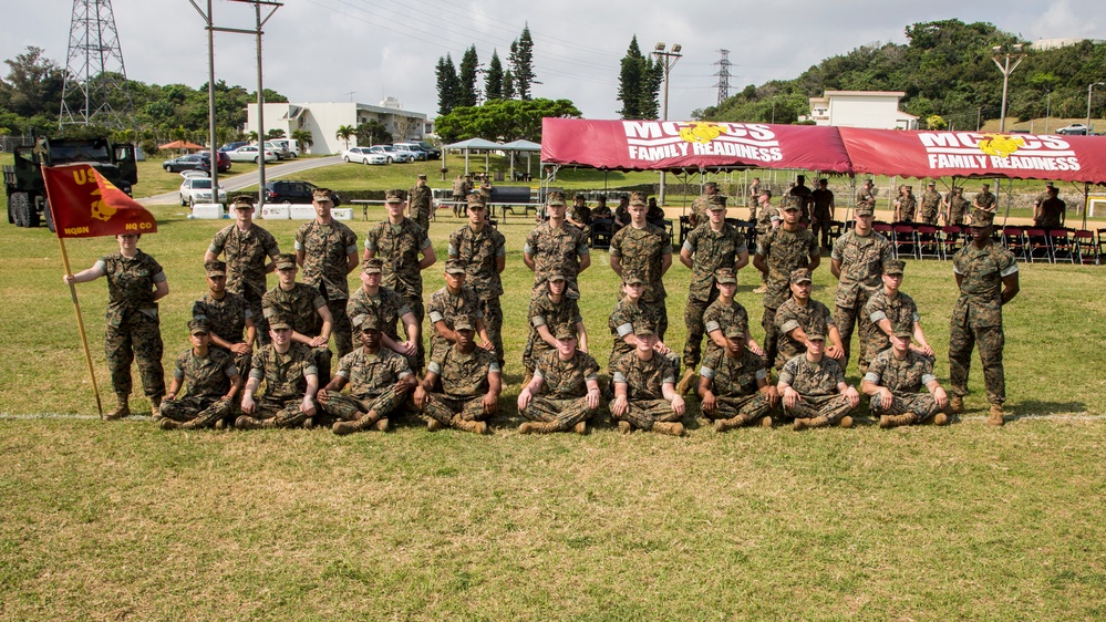 Headquarters Battalion, 3d Marine Division Drill Competition