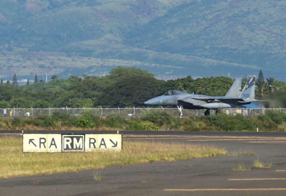 144th Figher Wing, California Air National Guard participates in Sentry Aloha 17-03.