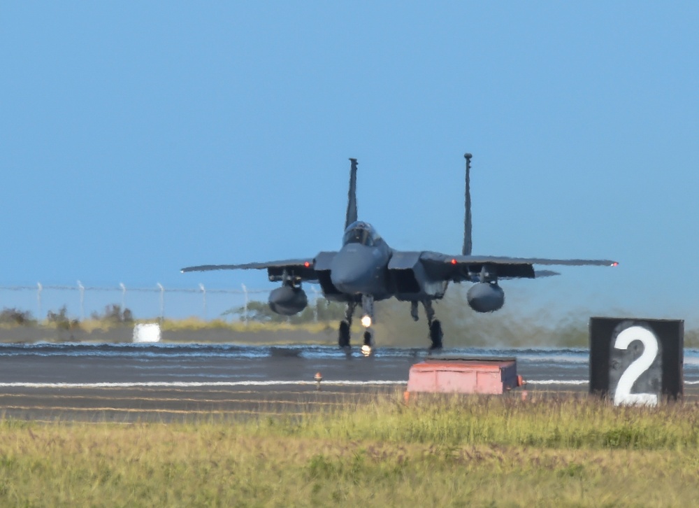 144th Figher Wing, California Air National Guard participates in Sentry Aloha 17-03.