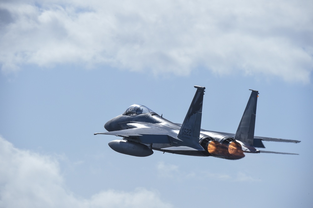 144th Figher Wing, California Air National Guard participates in Sentry Aloha 17-03.