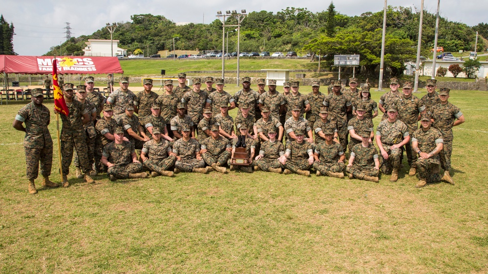 Headquarters Battalion, 3d Marine Division Drill Competition