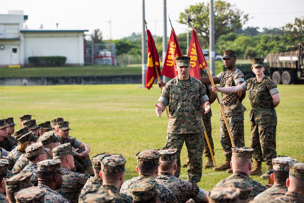 Headquarters Battalion, 3d Marine Division Drill Competition