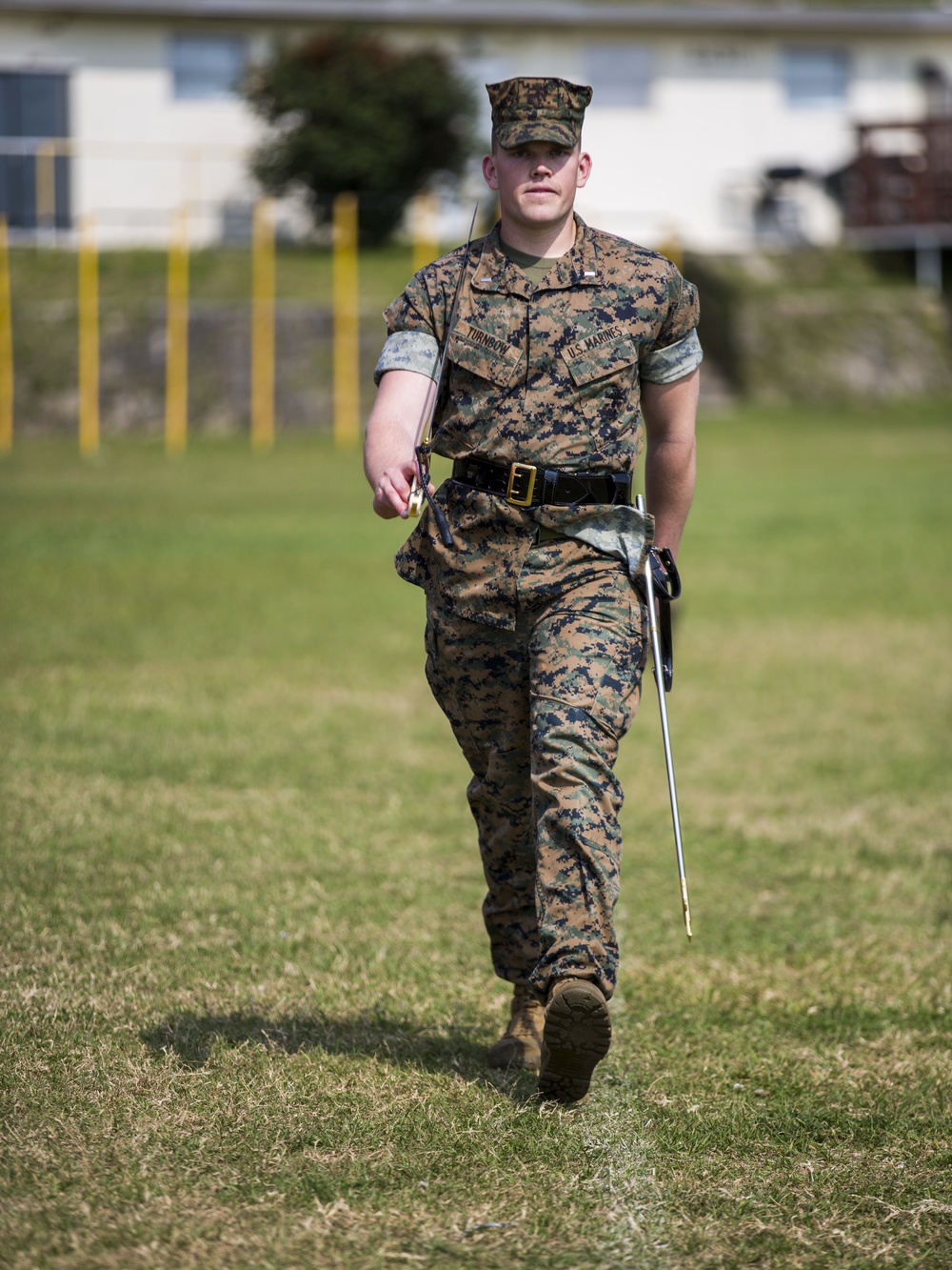 Headquarters Battalion, 3d Marine Division Drill Competition