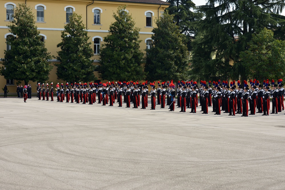 His Royal Highness Prince Charles, Prince of Wales visits at Center of Excellence for Stability Police Units (CoESPU) Vicenza, Italy