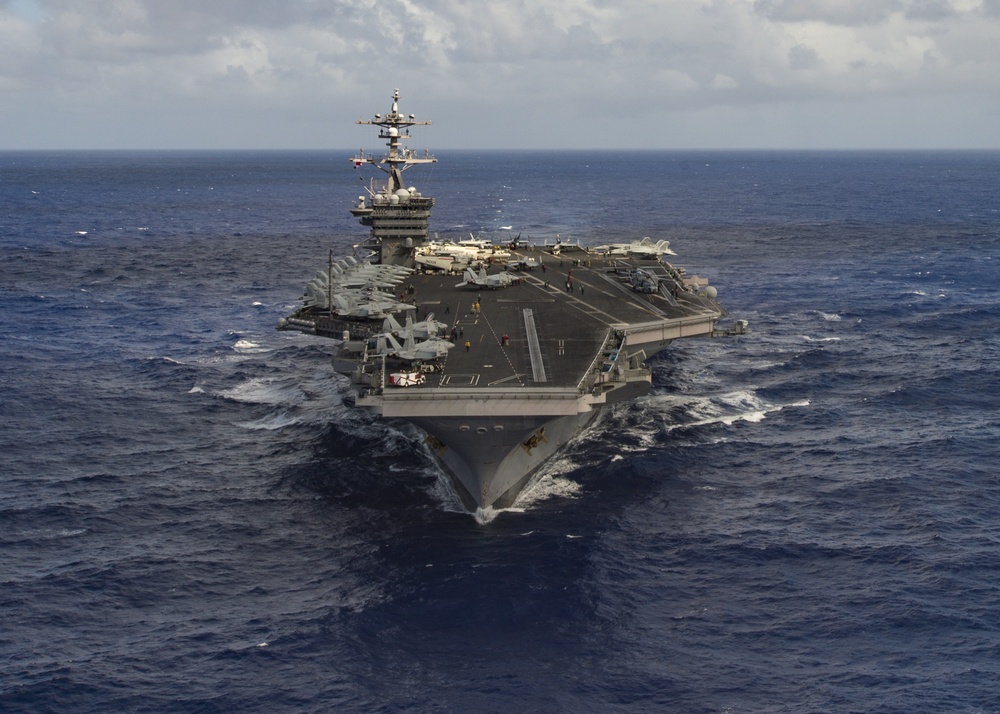 Carl Vinson Strike Group Arrives in Singapore