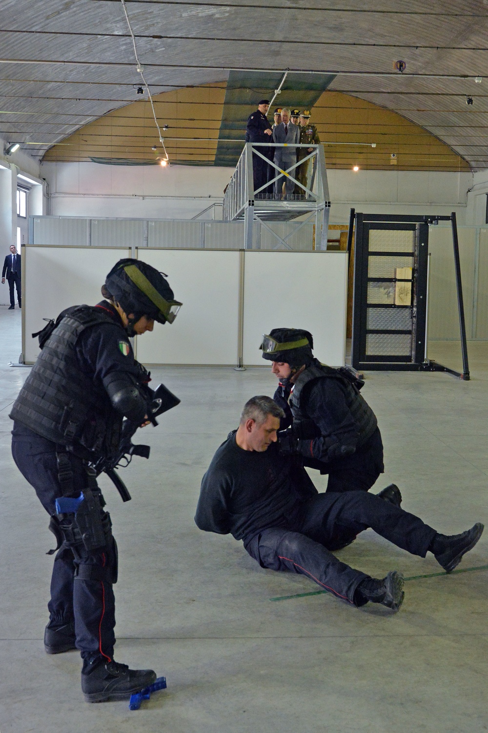 His Royal Highness Prince Charles, Prince of Wales visits at Center of Excellence for Stability Police Units (CoESPU) Vicenza, Italy