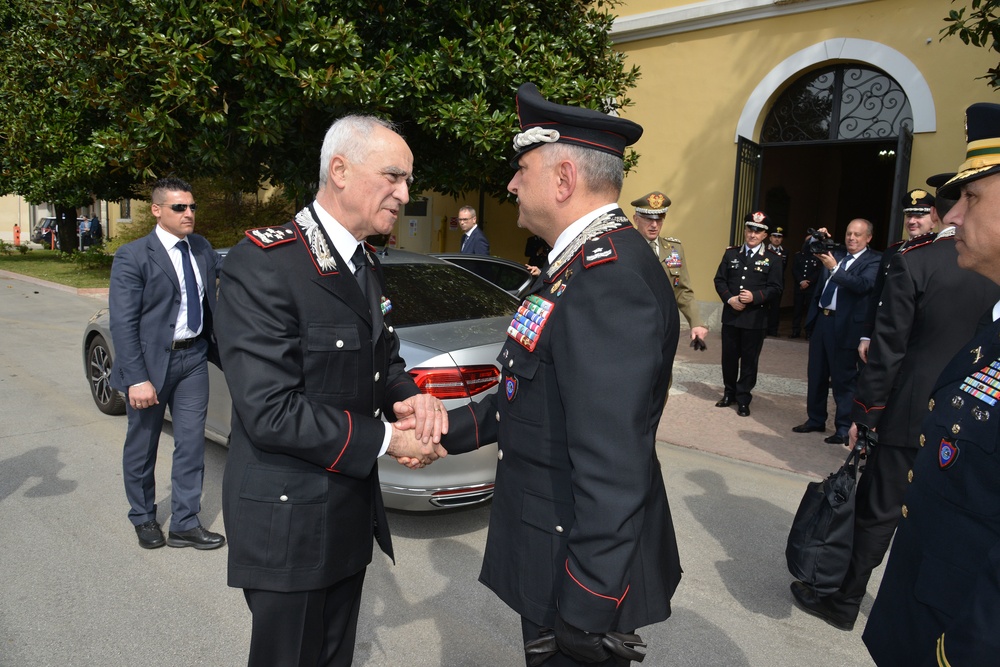 His Royal Highness Prince Charles, Prince of Wales visits at Center of Excellence for Stability Police Units (CoESPU) Vicenza, Italy