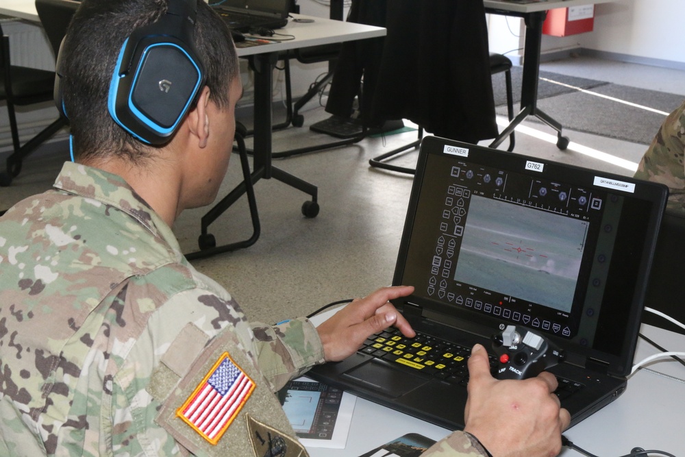 Stryker Soldiers participate in virtual fielding in Grafenwoehr
