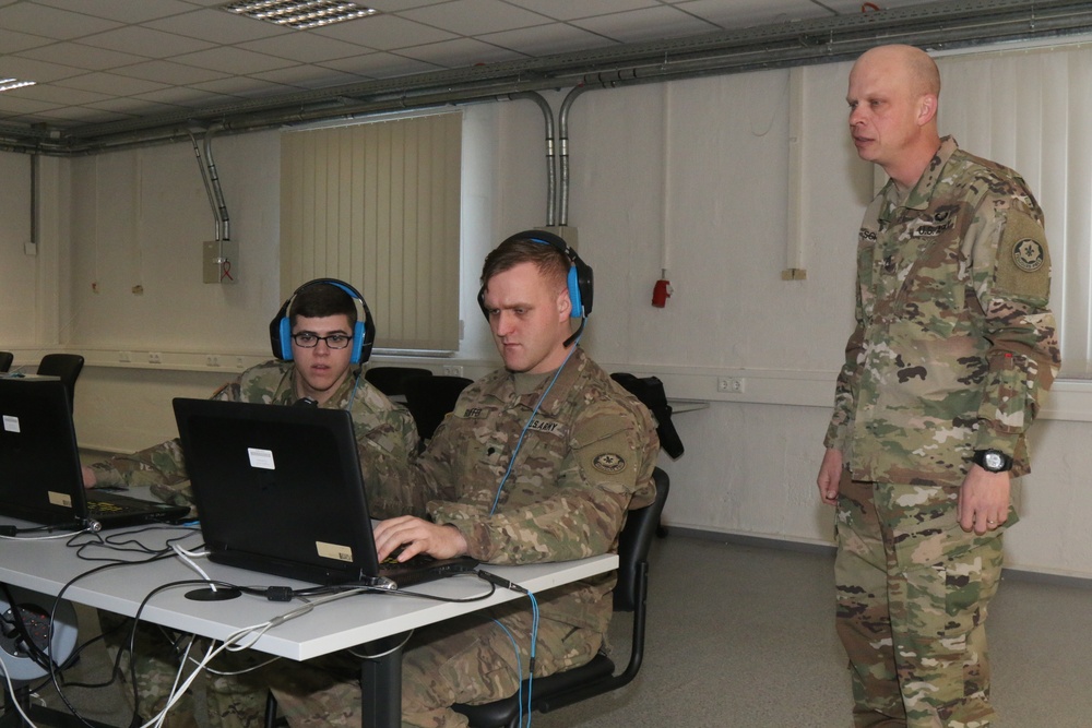 Stryker Soldiers participate in virtual fielding in Grafenwoehr