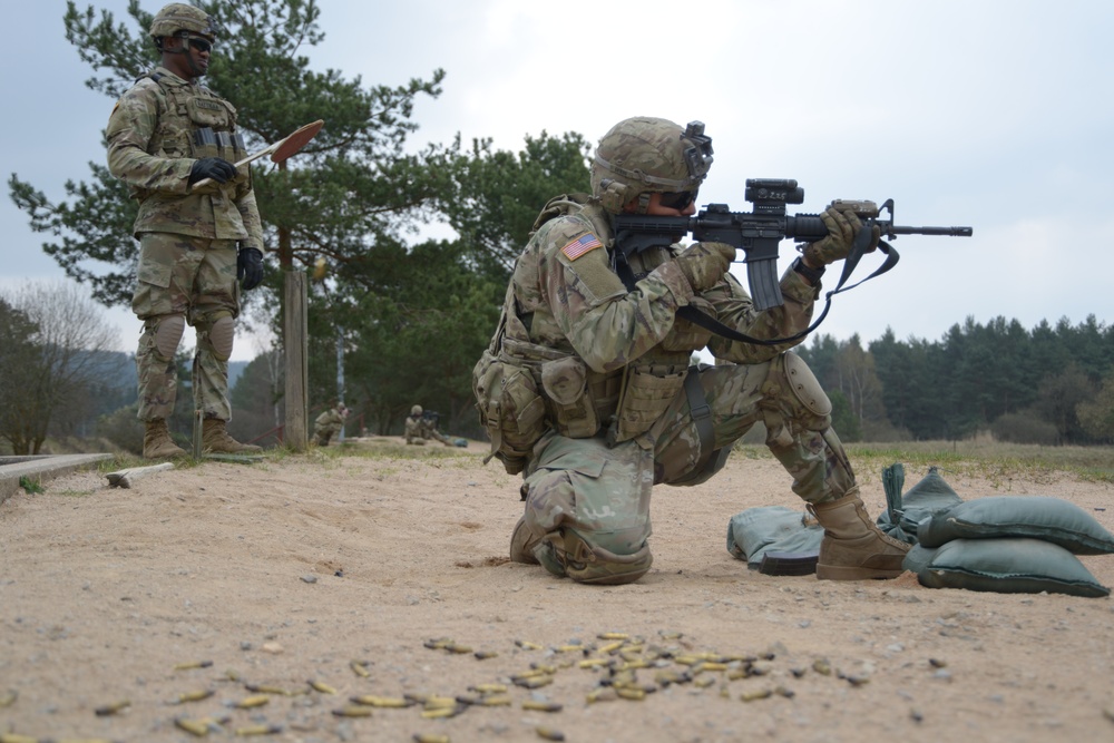 2CR Wolfpack at the 7th Army Training Command's Grafenwoehr Training Area