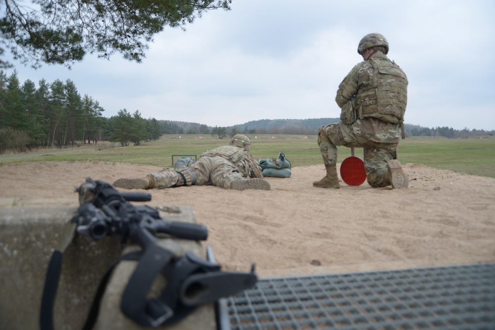 2CR Wolfpack at the 7th Army Training Command's Grafenwoehr Training Area