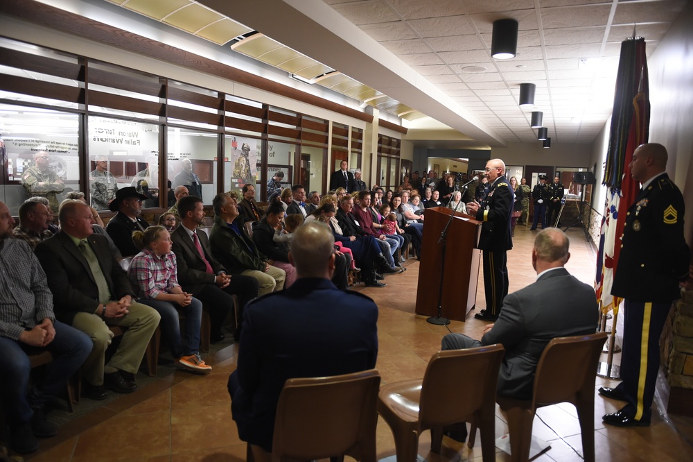 Wyo. National Guard dedicates memorial for GWOT fallen soldiers