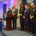 Cmdr. Michael Adams retires