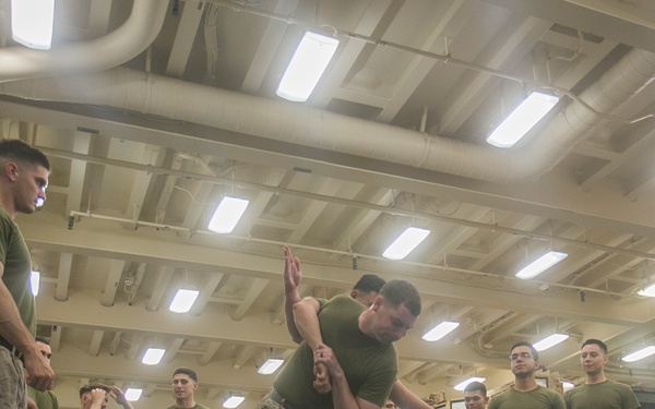 MEU Life - Martial Arts aboard the Somerset
