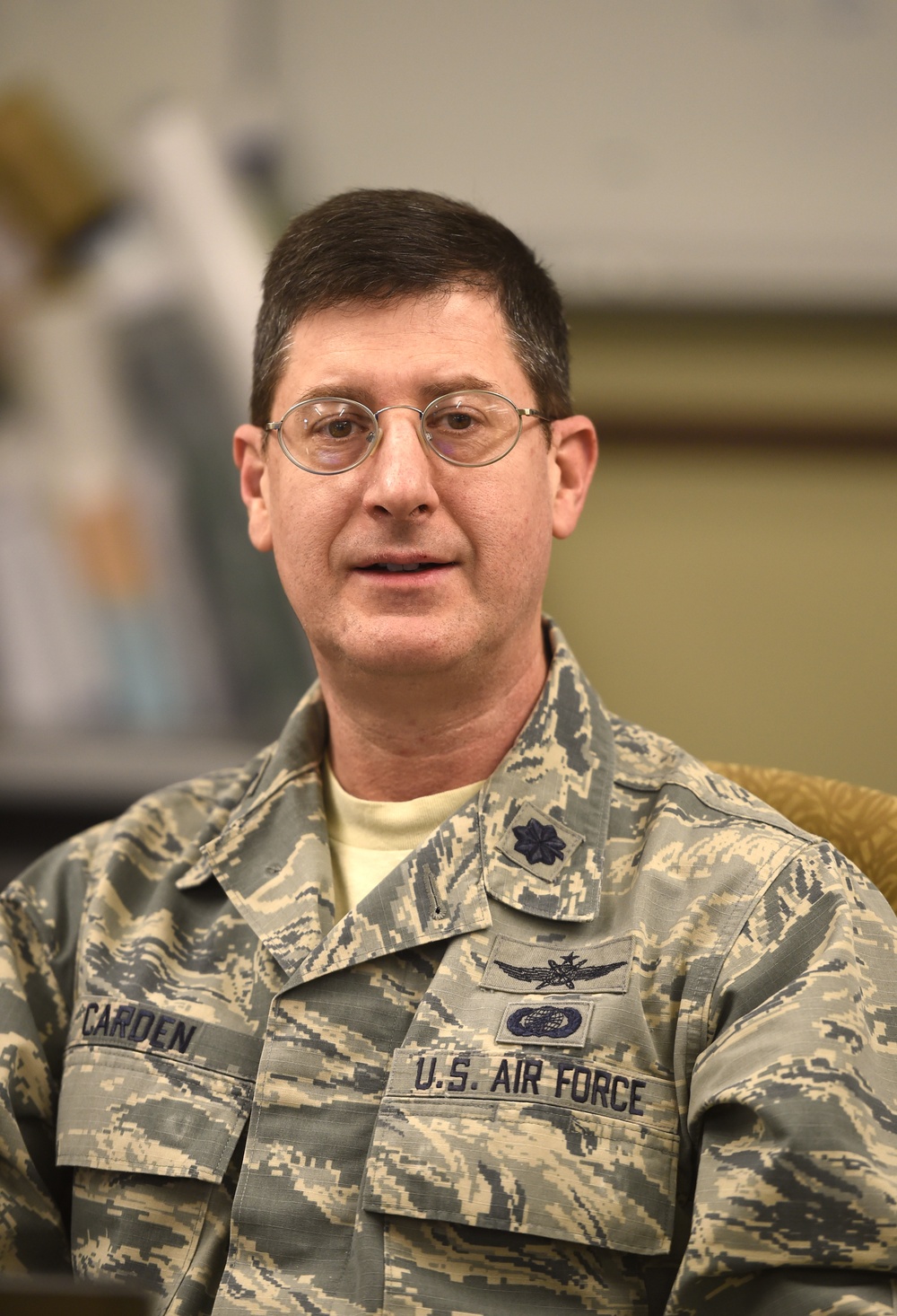 Communications &amp; rocket science: the daily workings of Lt. Col. Michael Carden