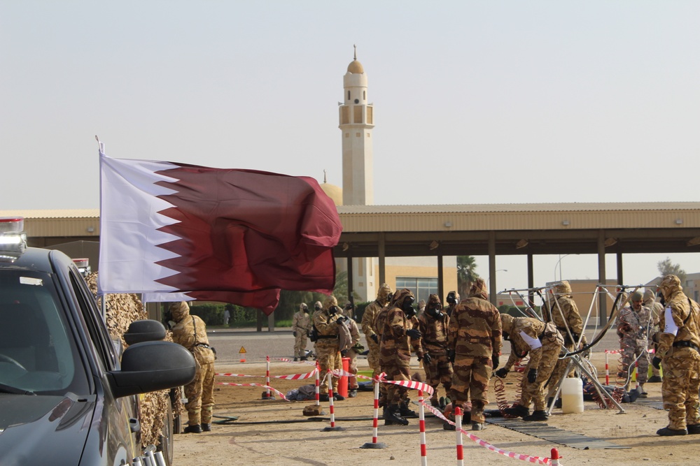 U.S., 6 Gulf Nations Conduct Chemical Weapon Attack Response Drills