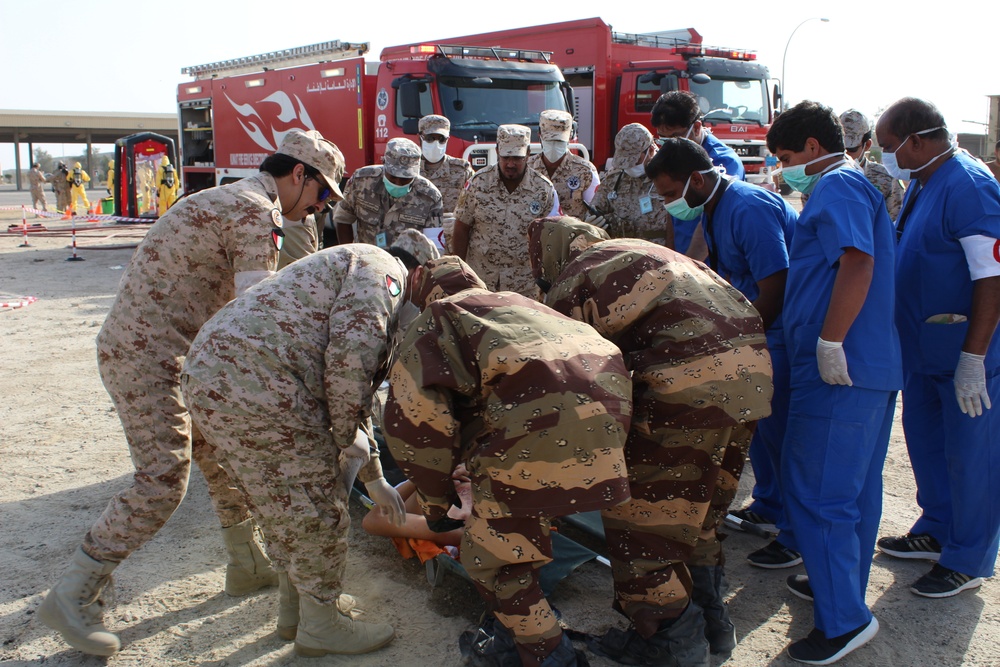 U.S., 6 Gulf Nations Conduct Chemical Weapon Attack Response Drills