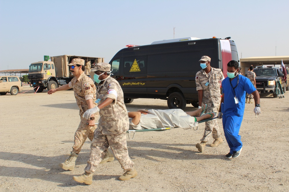 U.S., 6 Gulf Nations Conduct Chemical Weapon Attack Response Drills