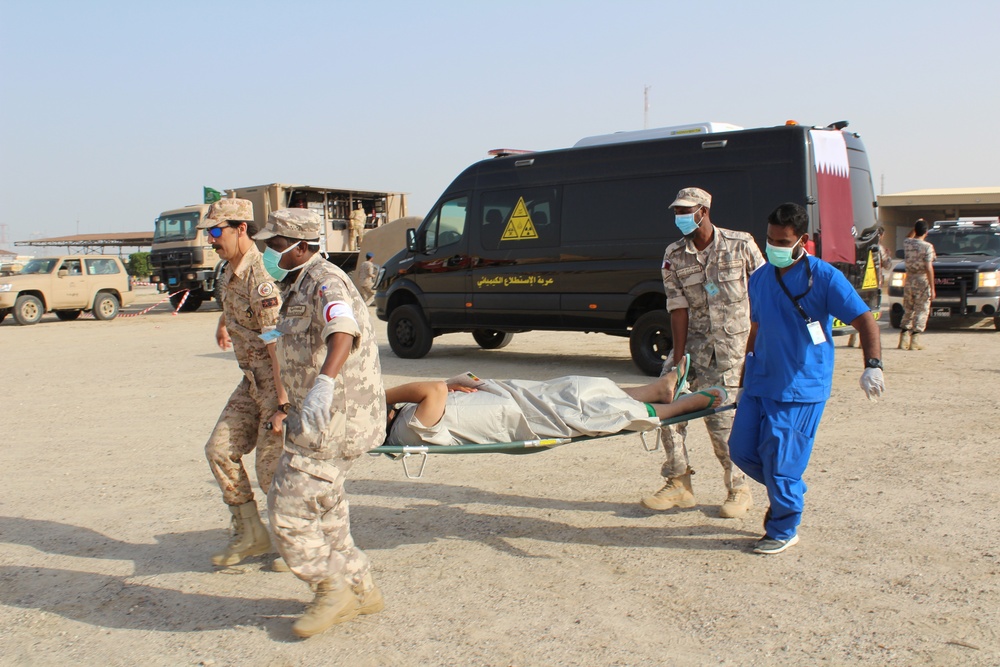 U.S., 6 Gulf Nations Conduct Chemical Weapon Attack Response Drills