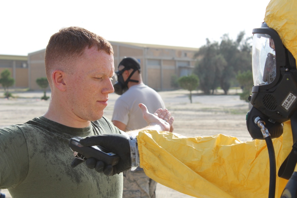 U.S., 6 Gulf Nations Conduct Chemical Weapon Attack Response Drills