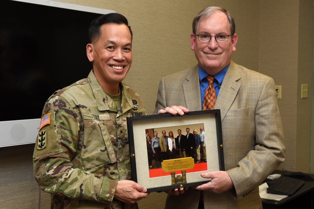 District celebrates career of its top civilian leader