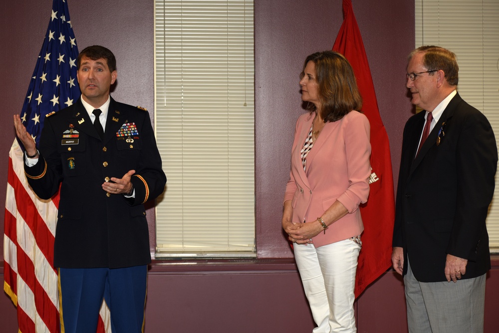 District celebrates career of its top civilian leader