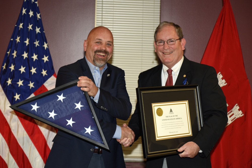 District celebrates career of its top civilian leader