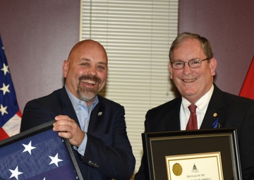 District celebrates career of its top civilian leader
