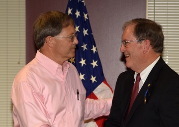 District celebrates career of its top civilian leader