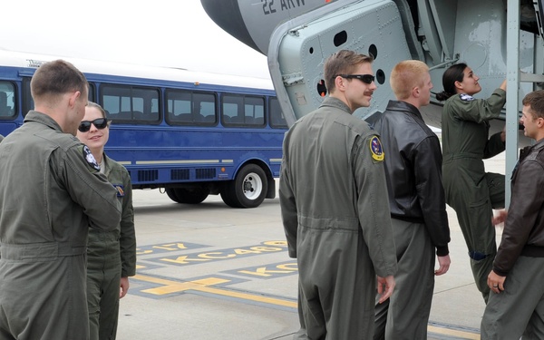 First Assignment Instructor Pilots visit McConnell