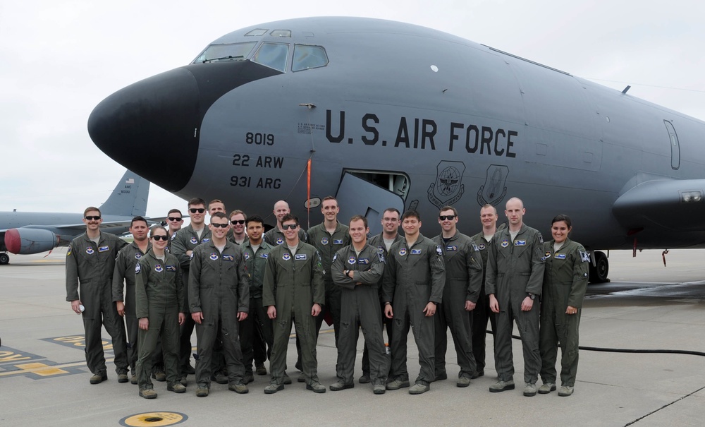 First Assignment Instructor Pilots visit McConnell