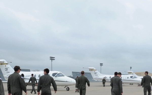 First Assignment Instructor Pilots visit McConnell