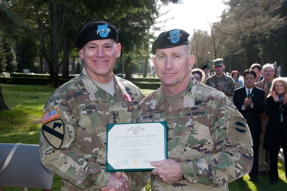 I Corps Change of Command