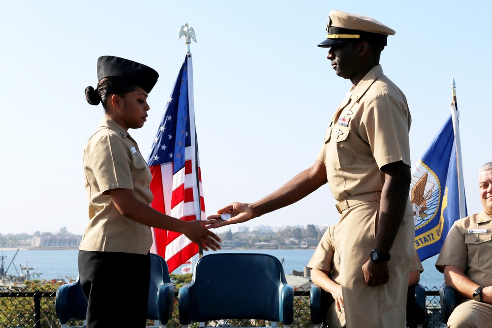 IW Instructor Promoted to Ensign