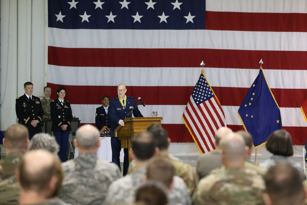 Alaska National Guard director of joint staff retires after 41 years of service