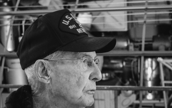 WWII Veteran Speaks at Navy Heritage Event