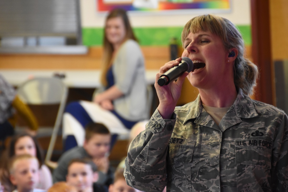 Mobility performs at Foxboro Elementary