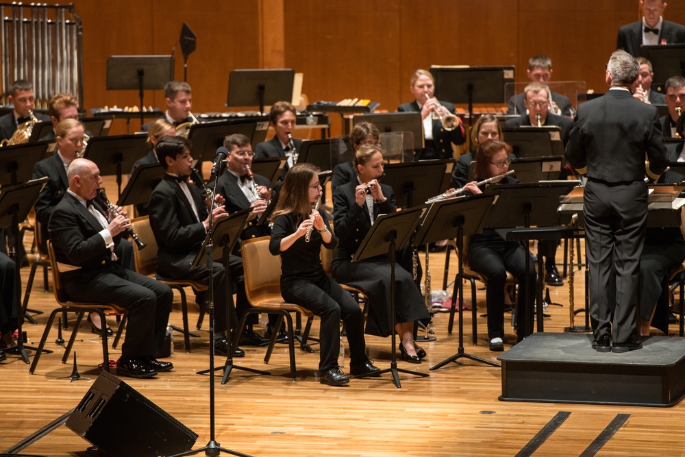 Navy Band visits Urbana