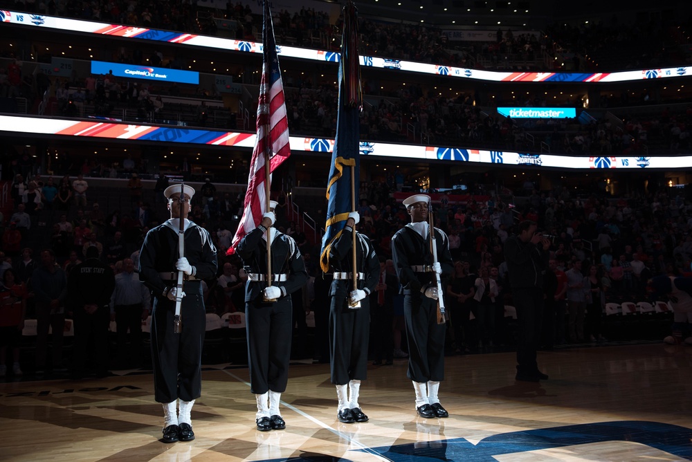 Washington Wizards Military Appreciation Night