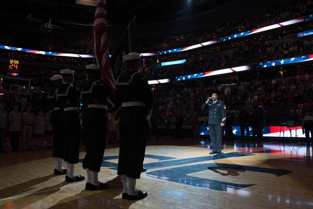 Washington Wizards Military Appreciation Night