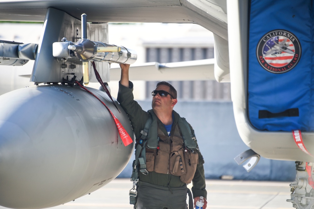 144th Figher Wing, California Air National Guard participates in Sentry Aloha 17-03.