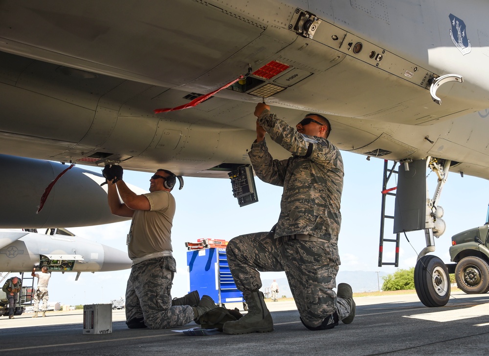 144th Figher Wing, California Air National Guard participates in Sentry Aloha 17-03.