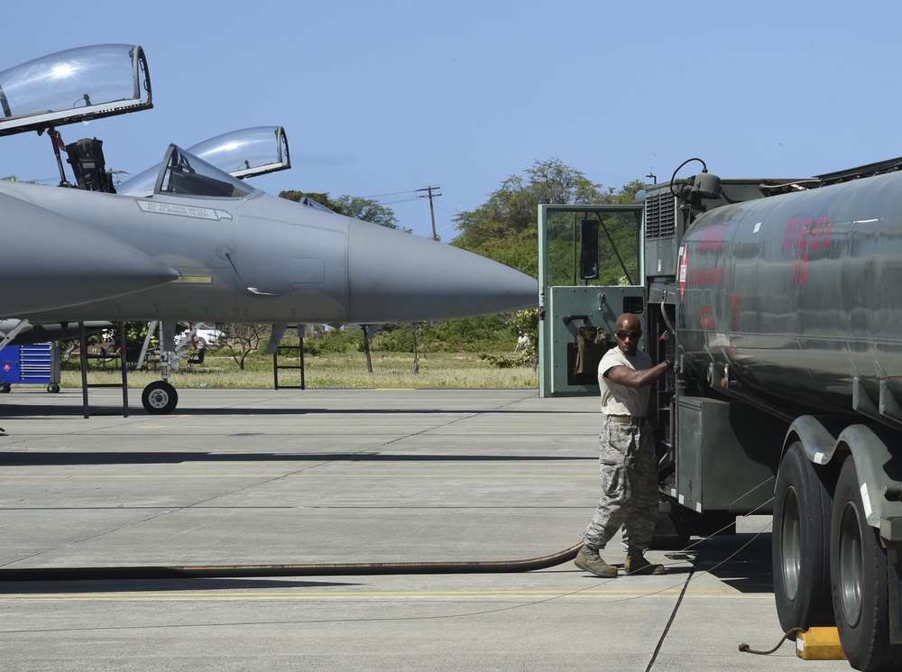 144th Figher Wing, California Air National Guard participates in Sentry Aloha 17-03.