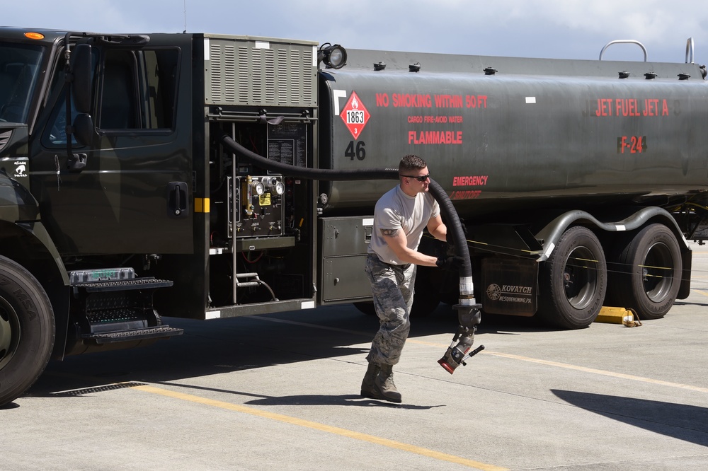 144th Figher Wing, California Air National Guard participates in Sentry Aloha 17-03.